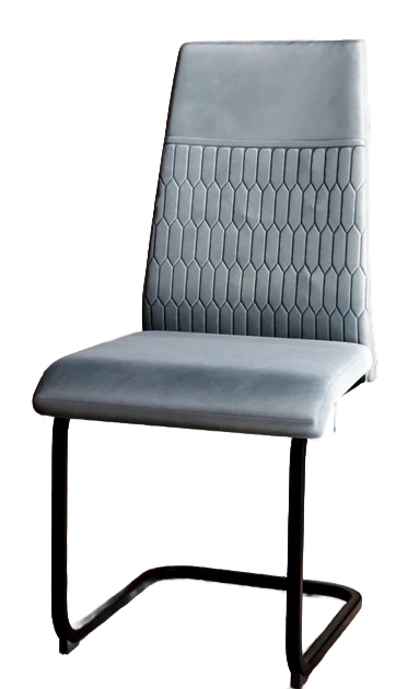 Стул DC-22218 (каркас черный тк.серый/ Velvet HLR-20) Стул DC-22218 (каркас черный тк.серый/ Velvet HLR-20)