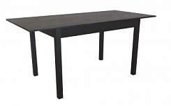 Стол Глэд 1200(1700)*800*765 (тон черный RAL9005) Стол Глэд 1200(1700)*800*765 (тон черный RAL9005)