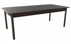 Стол Руми 2200*1100*765 (тон черный RAL9005) Стол Руми 2200*1100*765 (тон черный RAL9005)