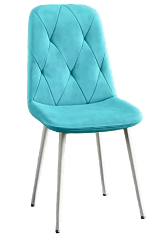 Стул DC-2103 (каркас белый тк.тиффани/ Velvet HLR-58) Стул DC-2103 (каркас белый тк.тиффани/ Velvet HLR-58)